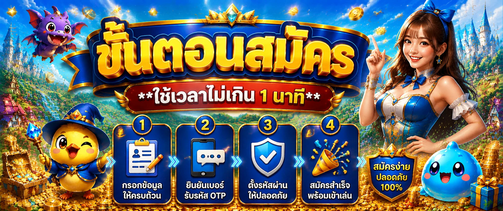 ตัวอย่างเกมสล็อตยอดนิยมและห้องคาสิโนสดบน GACHAWIN